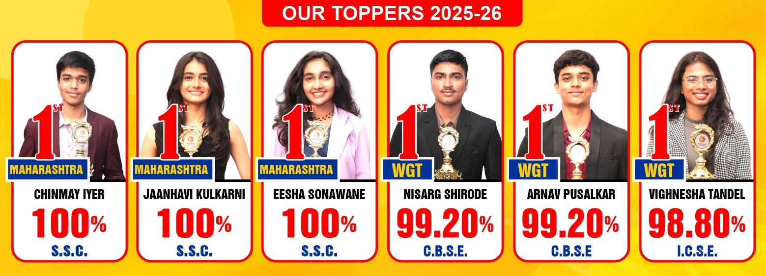 OUR TOPPERS